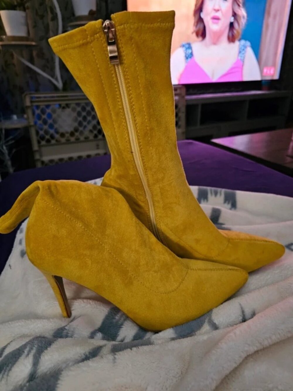 Mistress Rocks "Racy" Boots NWOT - Picture 3 of 3